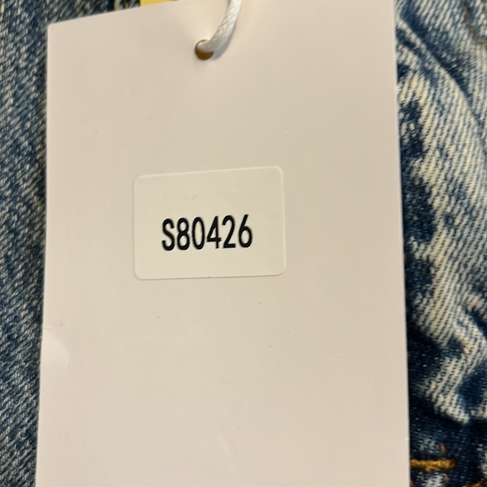 NWT Women’s size L barrel jean Signature8 - Picture 6 of 6